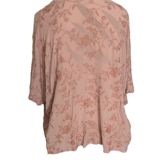 Forever 21 Mauve Light Cardigan - Size 2X EUC - Picture 2 of 3